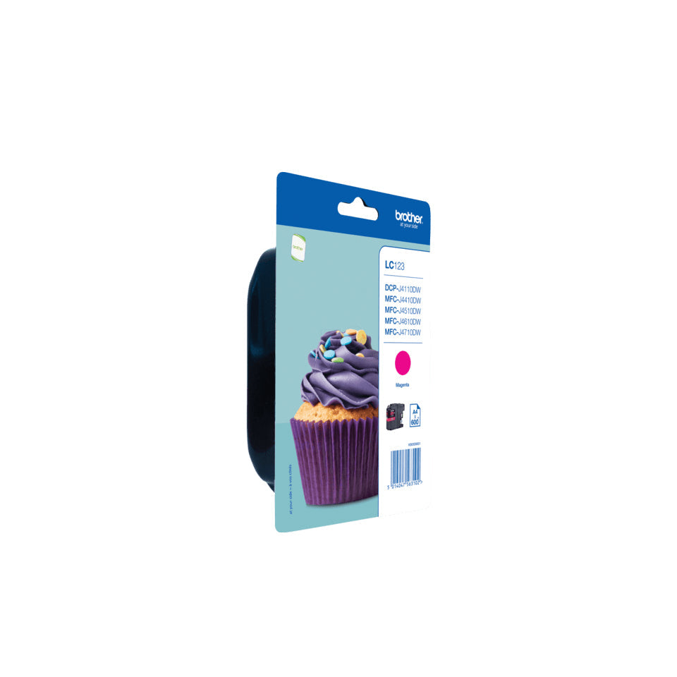 Tinteiro Magenta BROTHER LC123MBP para MFC-J4410DW e 4510DW Brother