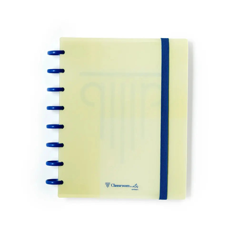 Caderno EcoSmart Classroom A5 PP Ambar Limão 100g 100Fls