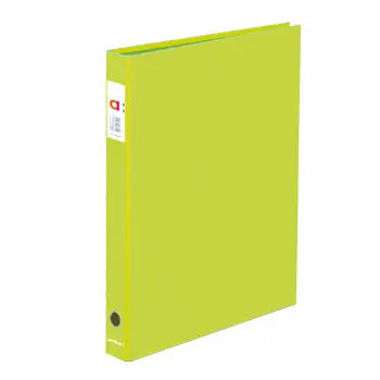 Pasta arquivo escolar Ambar Verde Alface, resistente para organizar documentos e papéis com alça confortável.
