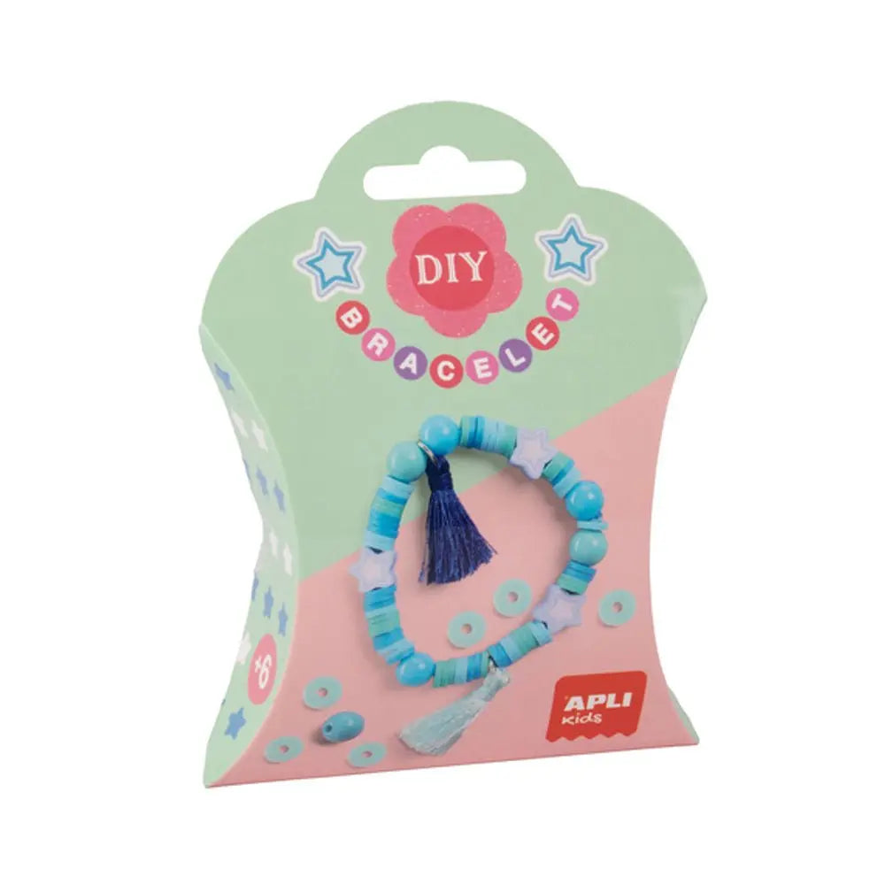 Conjunto de pulseiras Apli Kids Star, coloridas e divertidas, para crianças, ideal para um visual alegre e cheio de estilo.