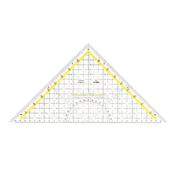 Esquadro Desenho HYP32,5cm Aristo AR16482 com Pega Fixa