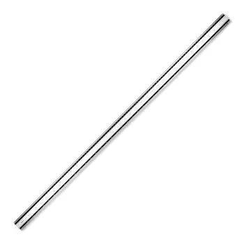 Régua de alumínio de 100cm da marca Aristo com base de borracha, ideal para medições precisas em trabalhos de marcenaria.