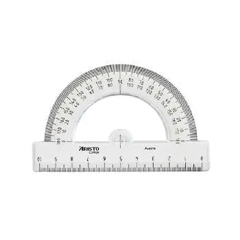 Transferidor Cristal 180G-10cm Aristo Geocollege AR23301