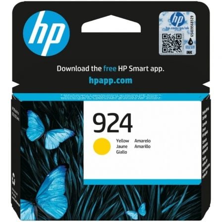 Cartucho de Tinta Amarela Original HP 924 - Alta Qualidade