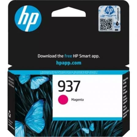 Tinteiro Magenta Original HP 937 para Impressora HP