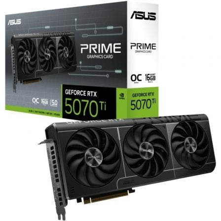 Placa de Vídeo ASUS Prime RTX 5070 Ti 16GB GDDR7 OC PCIe 5.0