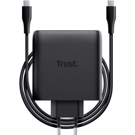 Carregador USB-C GaN TRUST 100W com 2 Portas Rápidas