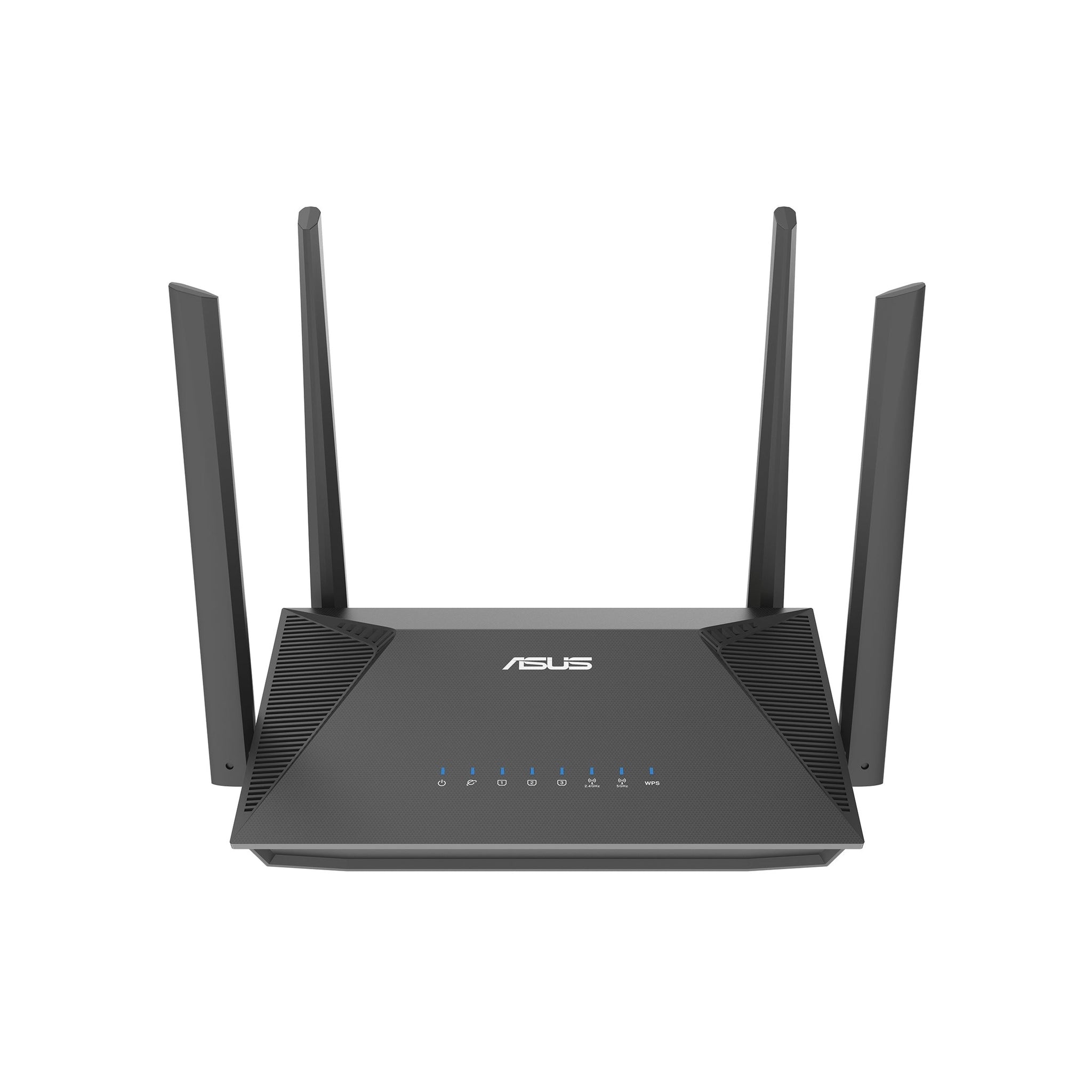 Roteador ASUS RT-AX52 Pro AX3000 WiFi 6 Dual Band, roteador de alta velocidade com design compacto e antenas externas.