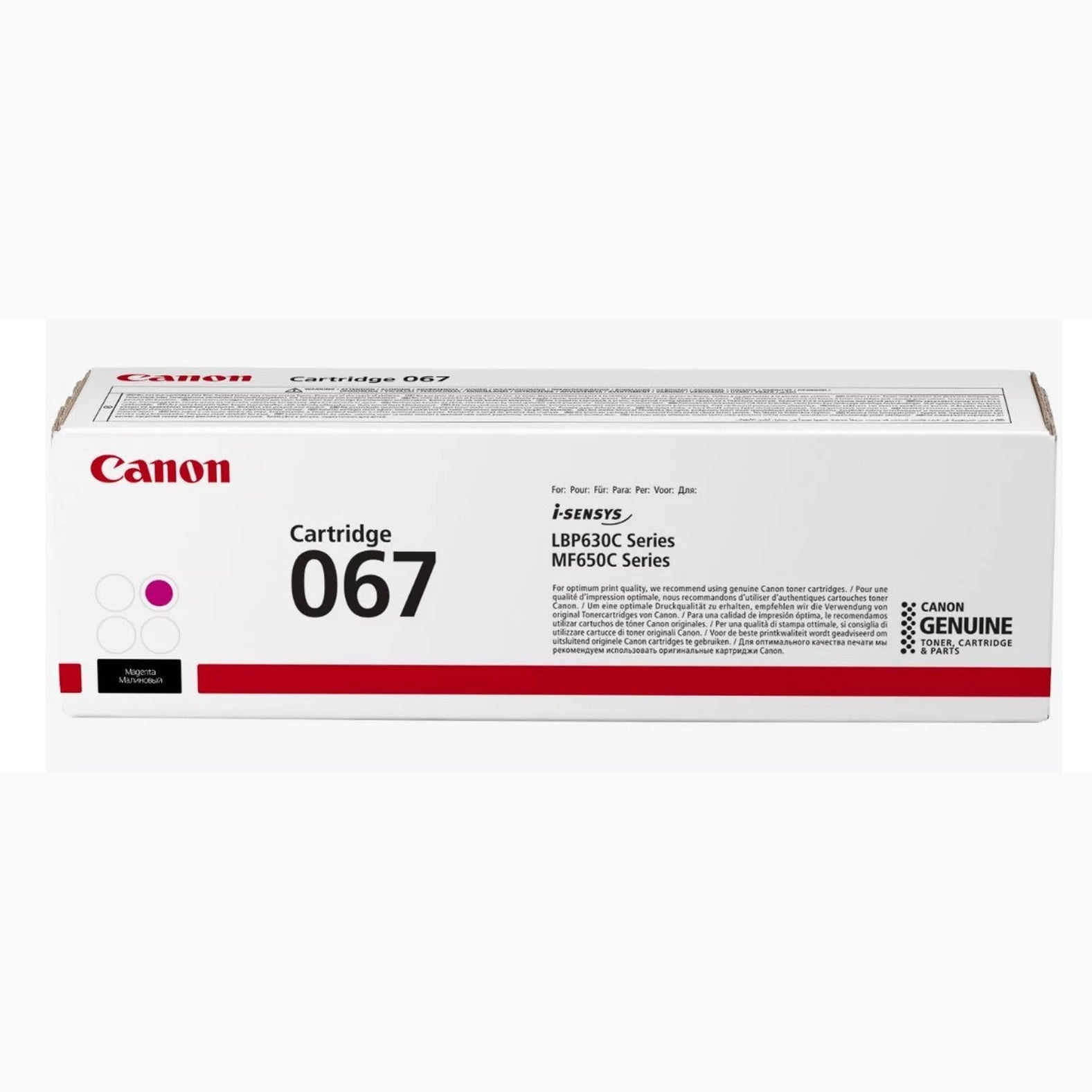 Toner Canon 067 Magenta — Cartucho de Alta Qualidade Canon