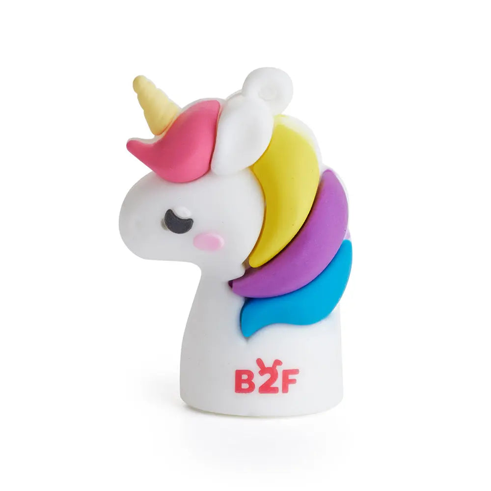 Bluepixel Equipamentos e Serviços Informáticos Lda | Afiador de Lápis com Boca de Silicone Unicórnio 1 Unid Back2Fun Afias