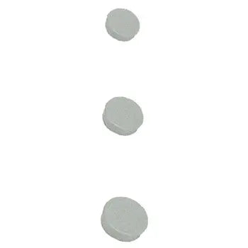 Magnetos cinzentos de 30mm da Bi-Office, pack com 10 unidades, itens de fixação para escritório ou organização.