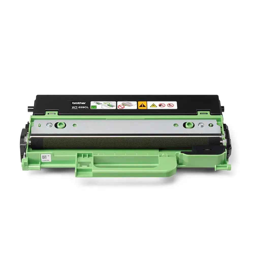 Caixa de resíduos Brother WT229CL original, com capacidade para 50.000 páginas, para impressoras Brother.