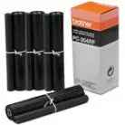 Pack com 230 rolos de transferência térmica Brother PC-304, originais e de alta qualidade para impressoras térmicas Brother.