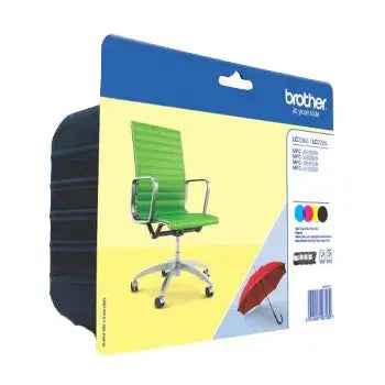 Pack de Tinteiros Brother LC229XL / LC225XL 4 Cores — Alta Qualidade