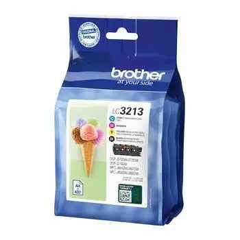Pack de Tinteiros Brother LC3213VAL — 4 Cores, 400 Páginas