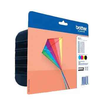 Pack Tinteiros Brother LC223VALBP 4 Cores | Alta Capacidade