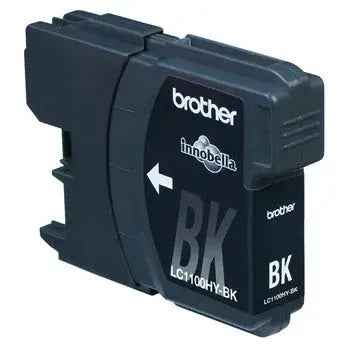 Tinteiro Brother LC1100HYBK Preto 19ml - Alta Capacidade e Longa Duração