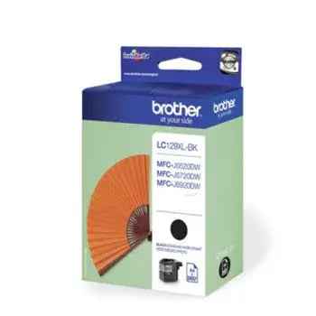 Tinteiro Brother LC129XLBKBP Preto 50ml para 2400 páginas