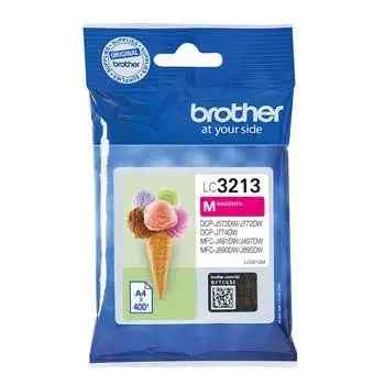 Tinteiro Brother LC3213M Magenta — 400 páginas de alta qualidade