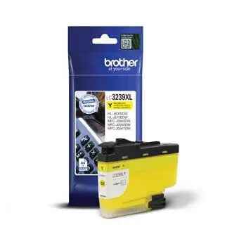 Tinteiro Brother LC3239XLY Amarelo para 5000 páginas | Compatível