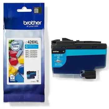 Tinteiro Brother LC426XLC Azul – Alta Capacidade, 5000 Páginas