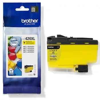 Tinteiro Brother LC426XLY Amarelo - 5000 Páginas de Alta Qualidade