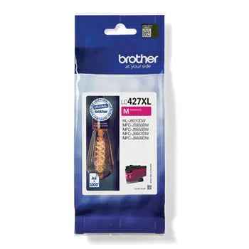 Tinteiro Brother LC427XLM Magenta para 5000 páginas | Compatível