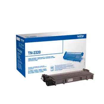 Toner Brother TN-2320 preto, original, para impressoras Brother, capacidade de 2600 páginas, alta qualidade de impressão.