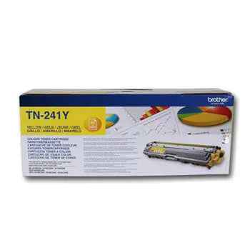 Toner Brother TN-241Y amarelo original para impressoras, alta qualidade, até 1400 páginas, compatível com impressoras Brother
