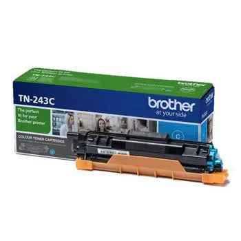 Toner Brother TN-243C azul original para impressoras, capacidade para 1000 páginas, compatível com impressoras Brother.