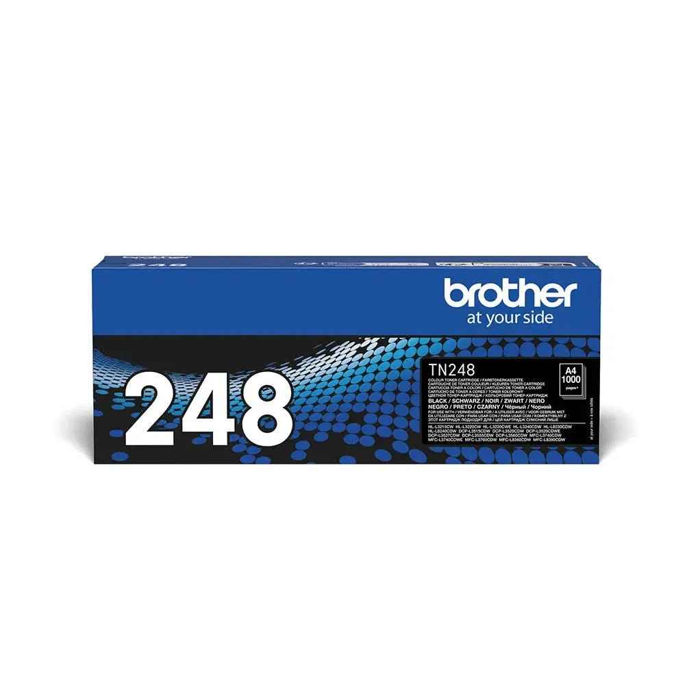 Toner Brother TN-248BK Preto - 1000 páginas para impressoras