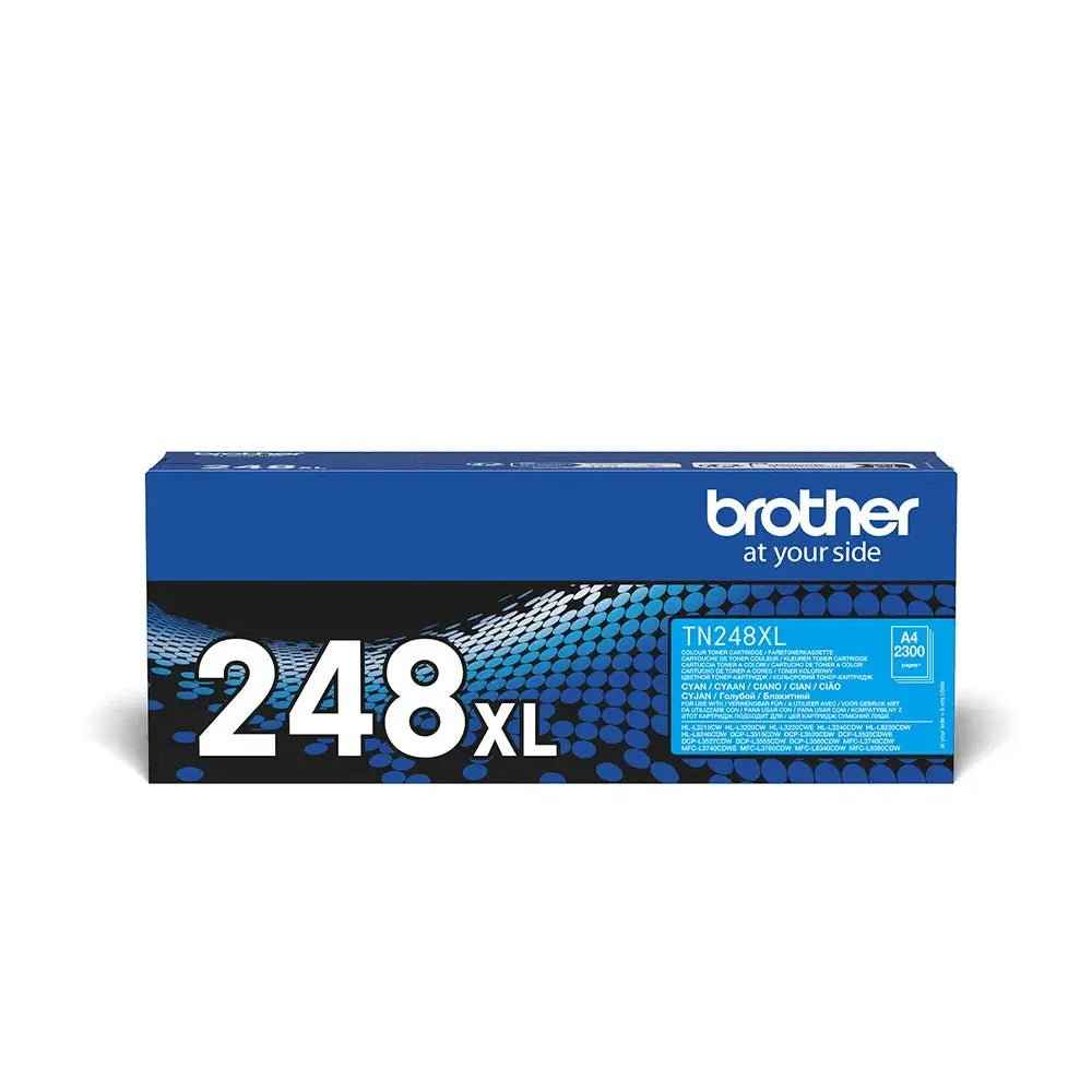 Toner Brother TN-248XLC Azul – Alta Capacidade para Impressora