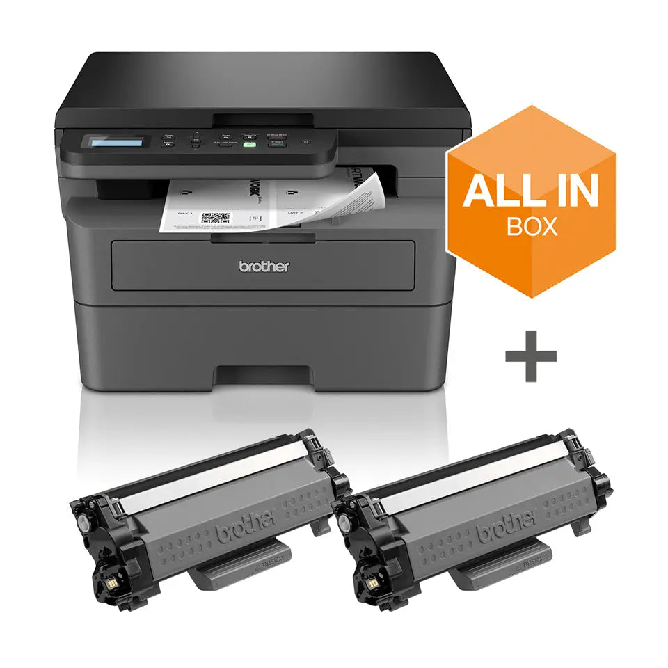 Brother DCP-L2627DWXL Monolaser MFP 32ppm - Impressora Multifuncional Brother