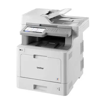 Impressora multifuncional Laser Colorida A4 Brother MFC-L9570CDW com tela touchscreen e bandeja de papel