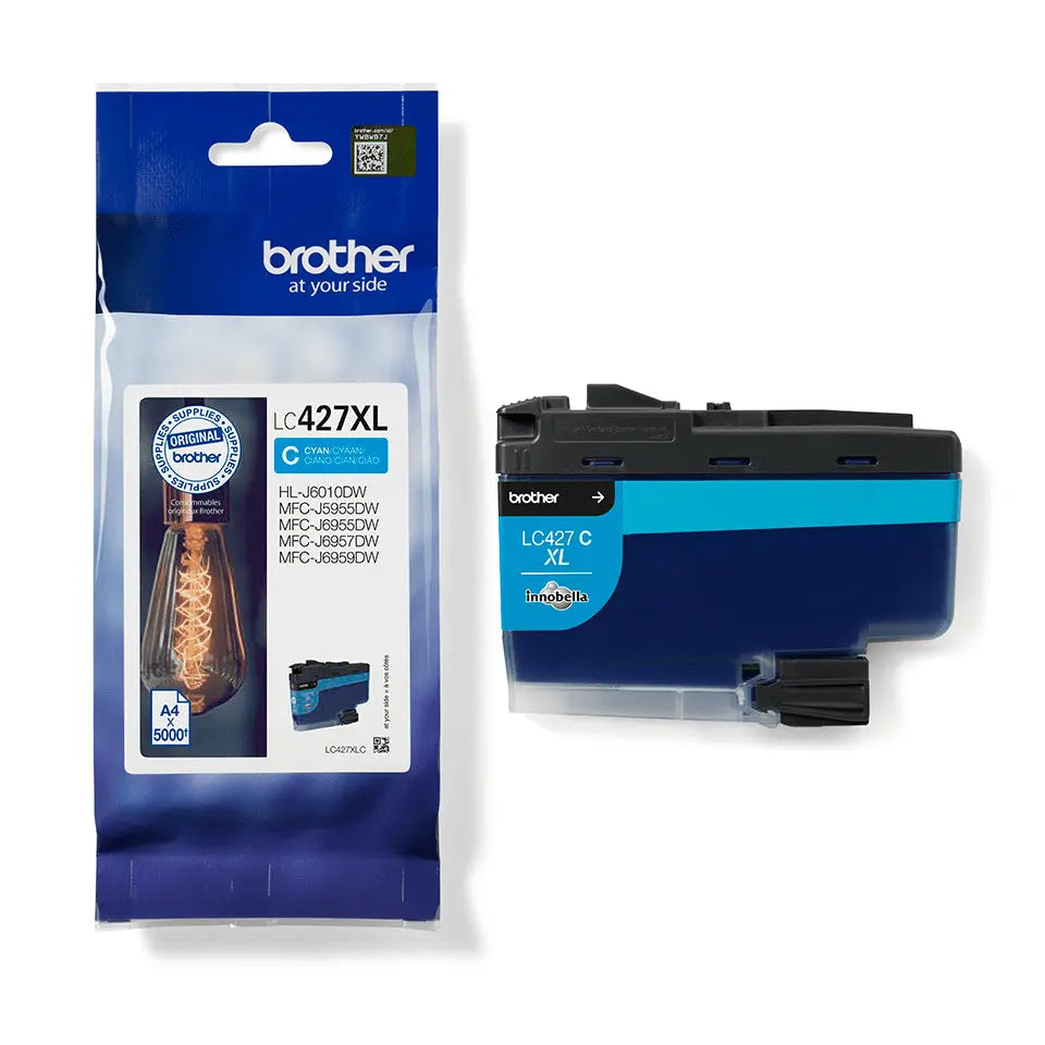 Cartridge de Tinta Brother LC427XLC Cyan - 5000 páginas Brother