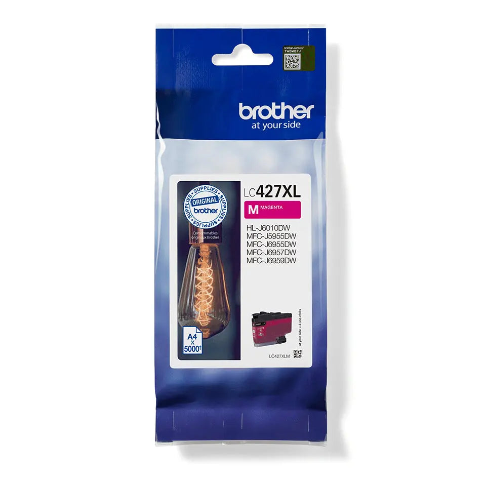 Cartucho de Tinta Magenta Brother LC427XLM - 5000 páginas Brother
