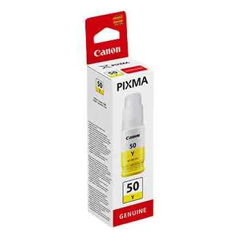 Tinteiro Canon 50 Amarelo 3405C001 para Impressoras Canon