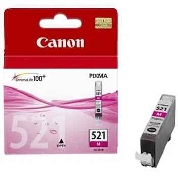 Tinteiro Canon 521 Magenta 2935B001 - 9ml, 445 páginas
