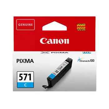 Tinteiro Canon 571 Azul 7ml - Qualidade e Imagem Vibrante