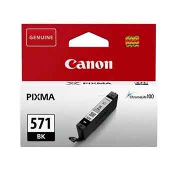 Tinteiro Canon 571 Preto 7ml - Alta Qualidade e Imagem Nítida