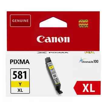 Tinteiro Canon 581XL Amarelo 8,3ml | Cartucho de tinta original