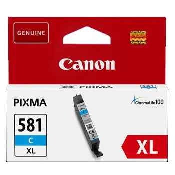 Tinteiro Canon 581XL Azul 2049C001 - Cartucho de Alta Capacidade