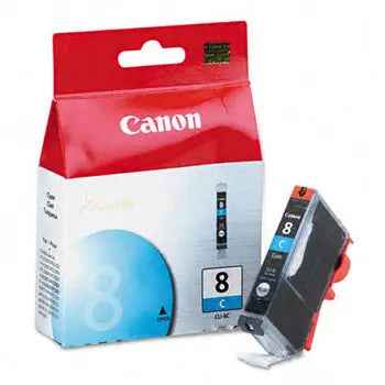 Tinteiro Canon Azul 8 0621B001 - 13ml, Até 420 páginas