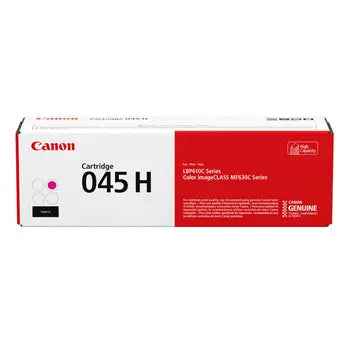 Toner Canon 045H Magenta, original, alta capacidade, ideal para impressões vibrantes e de alta qualidade.