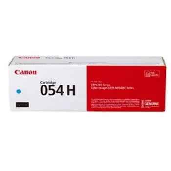 Toner Canon 054H Azul 3027C002 para 2300 páginas | Alta qualidade