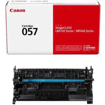 Toner Canon 057 Preto original para impressoras Canon, alta performance para até 3100 páginas, mostrada na imagem.