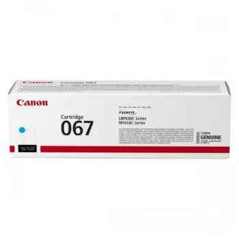 Toner Canon 067 Azul para impressora Canon, compatível e de alta qualidade, com capacidade para 1250 páginas.