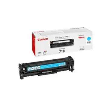 Toner Canon 718 Azul 2661B002 para 2900 páginas | Compatível