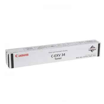 Toner Canon C-EXV 34 Preto 3782B002 – Alta Capacidade, 23.000 páginas