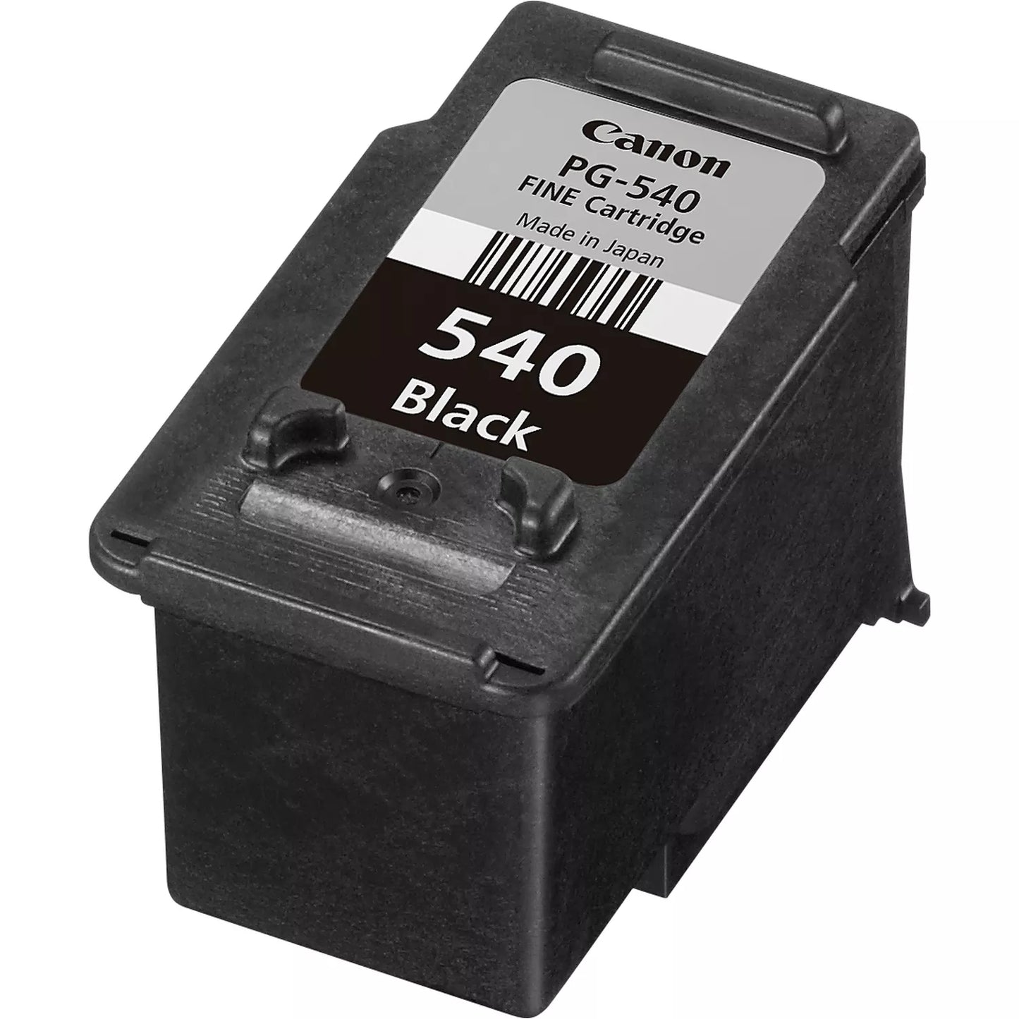 Cartucho de tinta preto Canon PG-540 1LB para impressora, compatível para impressão de até 180 páginas, na embalagem.